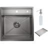 Кухонная мойка GRANULA KITCHEN SPACE KS-5051 сталь сатин 5051 CTAL CATIH